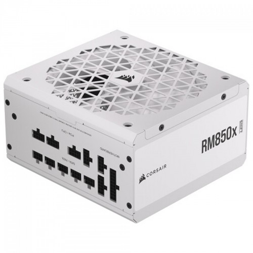 Fonte Corsair RM850x Shift White, 850W, 80 Plus Gold, Full Modular, Branco, CP-9020274-NA