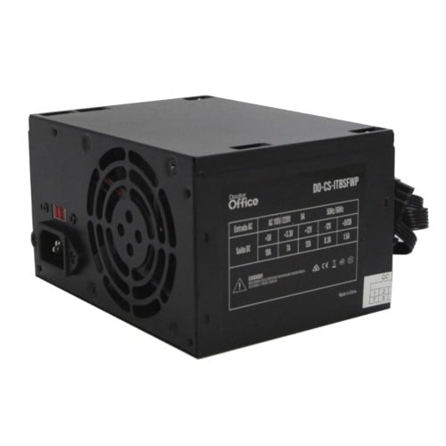 Fonte Dr. Office 200W, Bivolt Manual, Preto, DO-PS-N200FN