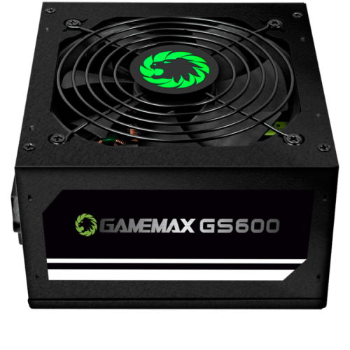 Source ATX Gamemax GS600 Black 80Plus White 600W PFC Active - AliExpress