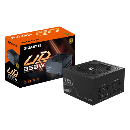 Fonte Gigabyte GPUD850GM, 850W, 80 Plus Gold, PFC Ativo, Full Modular, GP-UD850GM