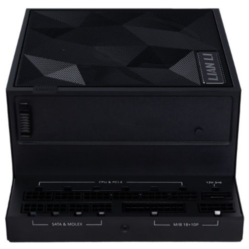 Fonte Lian Li EDGE 750W, 80 Plus Gold, Cybenetics Gold, ATX 3.1, PFC Ativo, Full Modular, Preto, EG0750G BLACK EU