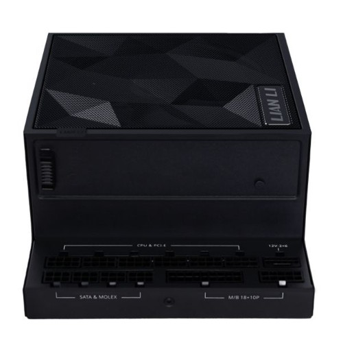 Fonte Lian Li EDGE Gold 850W, 80 Plus Gold,  ATX 3.1, PCIE 5.1, PFC Ativo, Full Modular, Preto, EG0850G BLACK EU