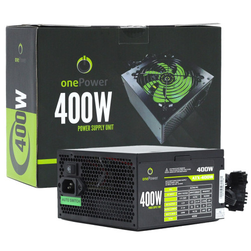 Fonte One Power, 400W, Bivolt, Preto