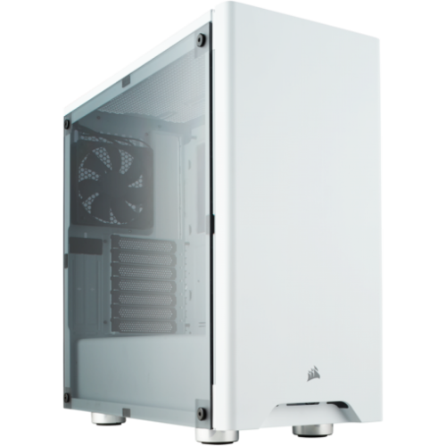 Gabinete Gamer Corsair Carbide 275R, Mid Tower, Com 2 Fans, Lateral de Acrílico, White, Sem Fonte CC-9011131-WW