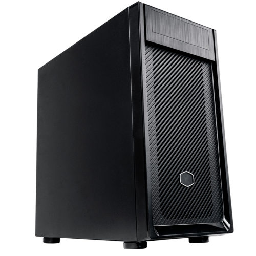 Gabinete Gamer Cooler Master Elite 300 Steel, Mid Tower, Com 1 Fan, Black, Sem Fonte, Com ODD, E300-KN5N-S00