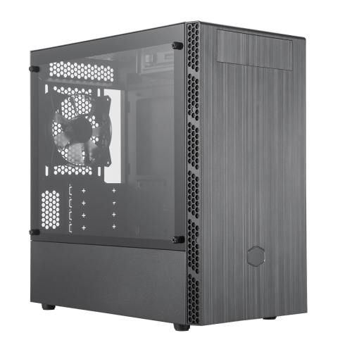 Gabinete Gamer Cooler Master Masterbox MB400L, Mini Tower, Black, MCB-B400L-KG5N-S00, Com ODD, Sem Fonte, Com 1 Fan