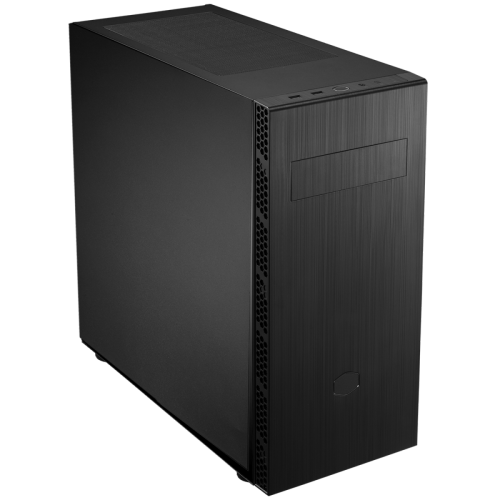 Gabinete Gamer Cooler Master Masterbox MB600L V2 Steel, Mid Tower, Black, Sem Fonte, Com 1 Fan, Com ODD MB600L2-KNNN-S00