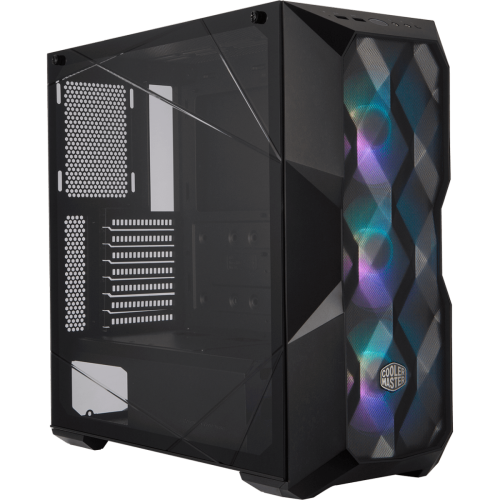 Gabinete Gamer Cooler Master Masterbox TD500 Mesh, Mid Tower, Vidro Temperado, Black, Sem Fonte, Com 3 Fans, MCB-D500D-KGNN-S01