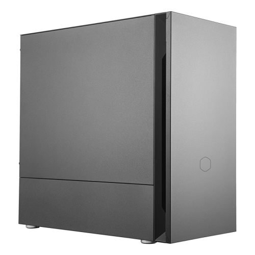 Gabinete Gamer Cooler Master Silencio S400 Steel, Mid Tower, Black, Sem Fonte, Com 2 Fans, MCS-S400-KN5N-S00