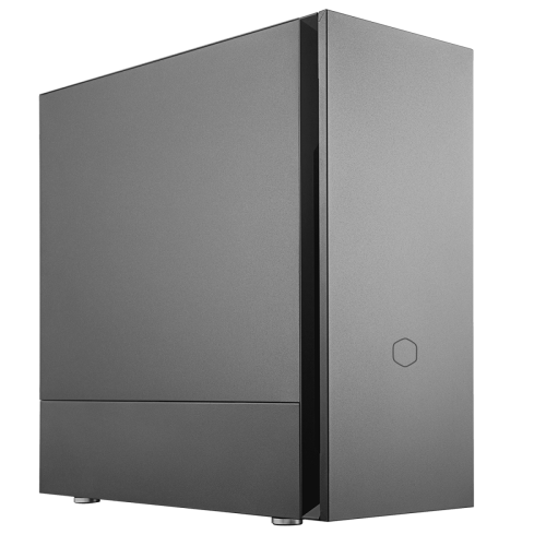 Gabinete Gamer Cooler Master Silencio S600 Steel, Mid Tower, Black, Sem Fonte, Com 2 Fans, MCS-S600-KN5N-S00
