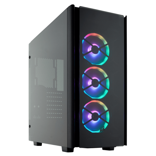 Gabinete Gamer Corsair Obsidian 500D RGB SE Premium, MidTower, Com 3 Fan, Vidro Temperado, Sem Fonte, CC-9011139-WW