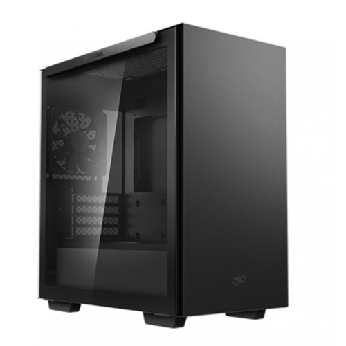 Gabinete Gamer DeepCool Macube 110, Mid Tower, Vidro Temperado, Black, Sem Fonte, Com 1 Fan, R-MACUBE110-BKNGM1N-G-1