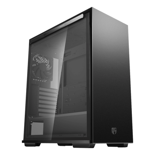 Gabinete Gamer DeepCool Macube 310, Mid Tower, Vidro Temperado, Black, Sem Fonte, Sem Fan, GS-ATX-MACUBE310-BKG0P