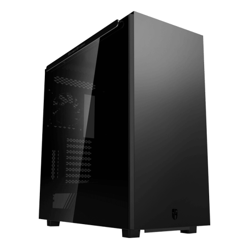 Gabinete Gamer DeepCool, Macube 550, Full Tower, Vidro Temperado, Black, Sem Fonte, Com 1 Fan, GS-ATX-MACUBE550-BKG0P