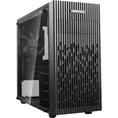 Gabinete Gamer DeepCool Matrexx 30, Mini Tower, Vidro Temperado, Black, Sem Fonte, DP-MATX-MATREXX30