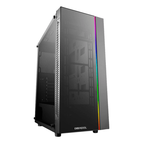 Gabinete Gamer DeepCool MATREXX 55 ADD-RGB, Mid Tower, S-Fan, Vidro Temperado, Black, S-Fonte, MATREXX 55 ADD-RGB BLACK