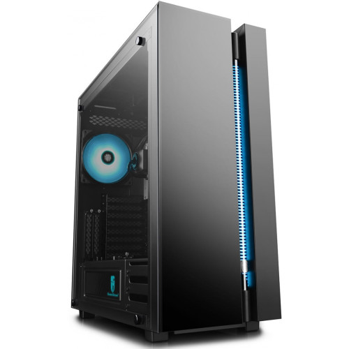 Gabinete Gamer DeepCool New Ark 90, Full Tower, Com Water Captain 280mm RGB, Vidro Temperado, Black, Sem Fonte, DP-ATXLCS-NARK90BK