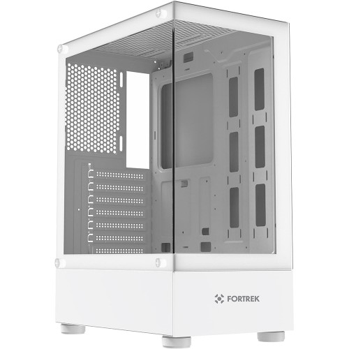 Gabinete Gamer Fortrek Crystal White, Mid Tower, ATX | Terabyte