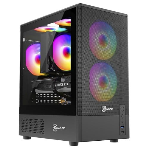 Gabinete Gamer Kalkan Alfern Pro Mid Tower M-ATX | Terabyte