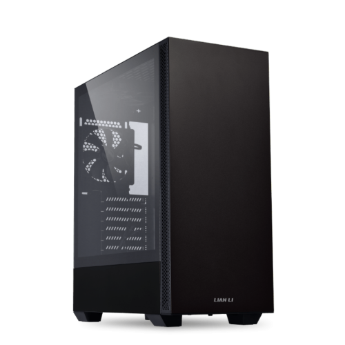 Gabinete Gamer Lian Li Lancool 205, Mid Tower, Vidro Temperado, Black, Sem Fonte, Com 2 Fans