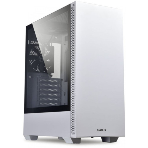 Gabinete Gamer Lian Li Lancool 205, Mid Tower, Vidro Temperado, White, Sem Fonte, Com 2 Fans