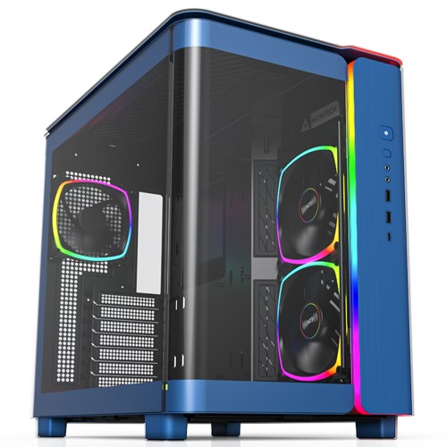 日本限定 Montech Gamer Gabinete King Vidro Tower, Mid ARGB, PRO, 95 PCケース(自作PC用)