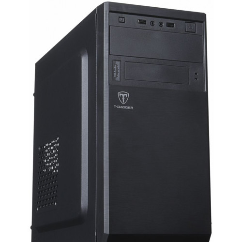 Gabinete Gamer T-Dagger, Talon, Mini Tower, Black, Com Fonte, Sem Fan, T-TGC200