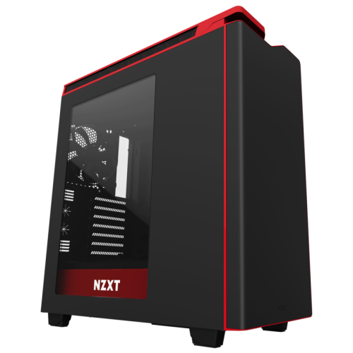 Gabinete NZXT H440 Mid Tower, Red, Sem Fonte, CA-H442W-M1