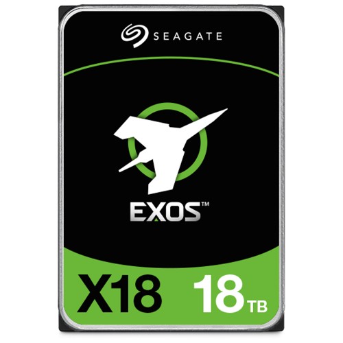 HD Seagate Exos X18, 18TB, 7200RPM, Cachê 256MB, 3.5, Servidor, Aplicação em IA, ST18000NM000J