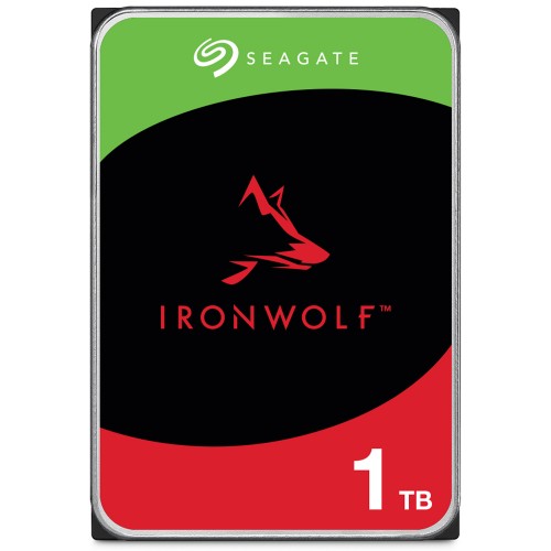 HD Seagate IronWolf 1TB, SATA 6, 256MB, 5400RPM, ST1000VN008