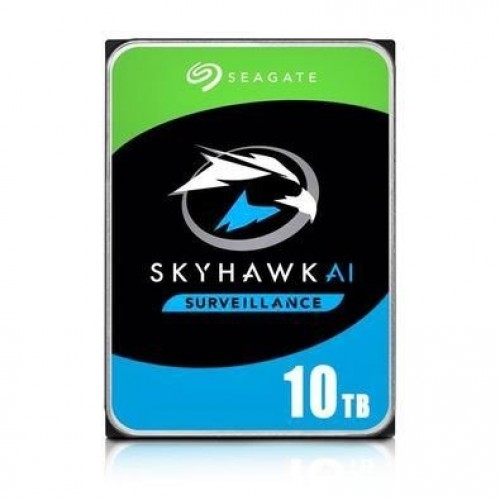 HD Seagate Skyhawk AI Surveillance 10TB, 3.5&amp;quot;, SATA, 6GB/S, 7200RPM, ST10000VE001