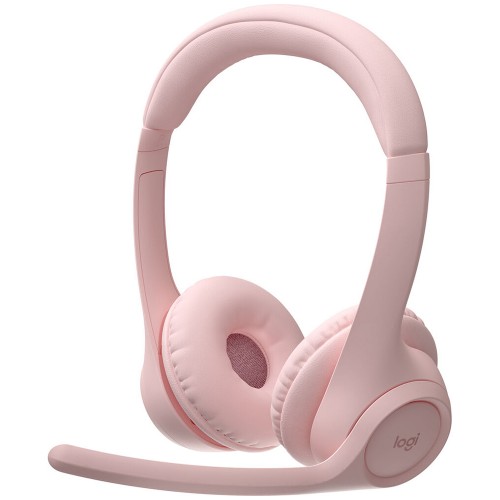 Headphone Logitech Zone 300, Bluetooth, Drivers De 30mm, Rosa, 981-001411