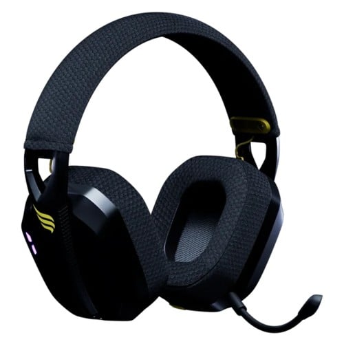 Headset Gamer Fallen Pantera ECO Light, Wireless/Bluetooth, Drivers de 40mm, Preto, HE00241