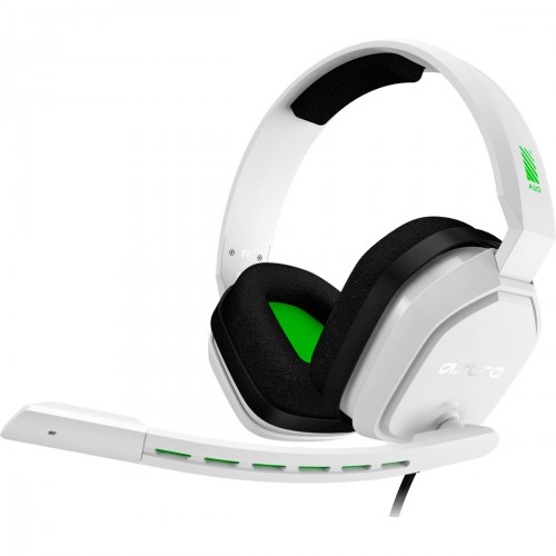 Headset Gamer Logitech Astro A10, Para Xbox, White/Green, 939-001854