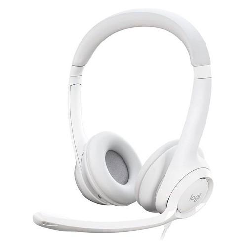 Headset Logitech H390, USB, Branco, 981-001285