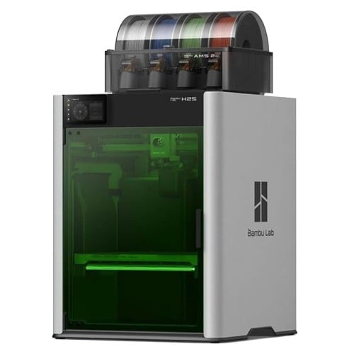 Impressora 3D Bambu Lab H2S Laser Full Combo, Laser 10W, 127V, Área de Impressão 340x320x340mm, PF003-L+SA007-LV