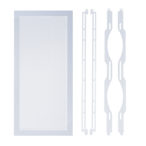 Kit Para Gabinete Lian Li, O11 DYNAMIC EVO XL, Front Mesh, White, O11DEXL-4W WHITE