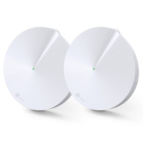 Kit Roteador Wi-Fi Tp-Link Mesh Gigabit Dual-Band AC1300, Com 2 Unidades, Deco M5 V3