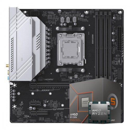 Kit Upgrade, AMD Ryzen 5 8500G + Placa Mãe Chipset B850