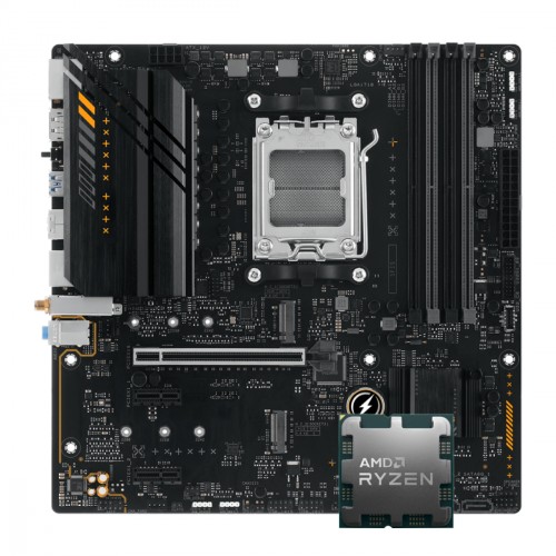 Kit Upgrade, AMD Ryzen 5 9600X + Placa Mãe Chipset A620