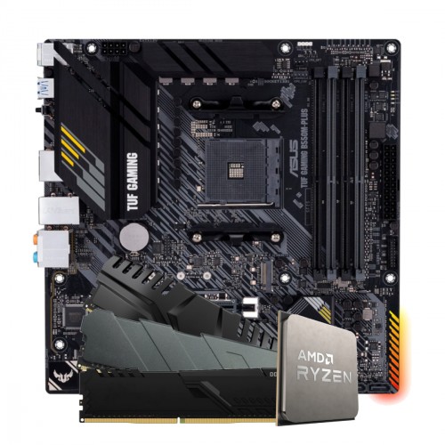 Kit Upgrade, Asus TUF Gaming B550M-Plus + AMD Ryzen 7 5700G + 16GB