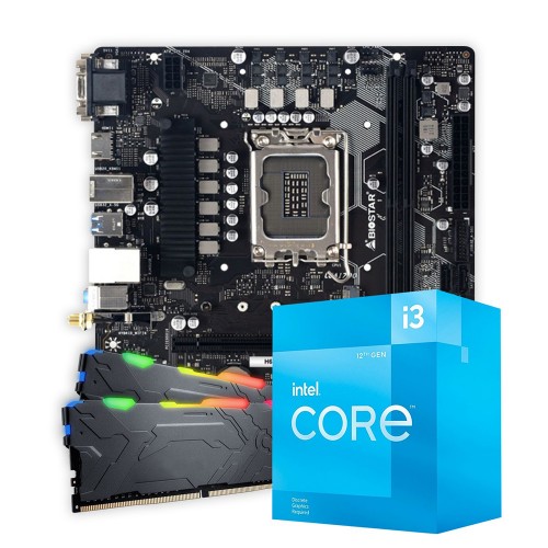 Intel Core i3-12100F＆BIOSTER H610MX-E Biostar H610MX-E