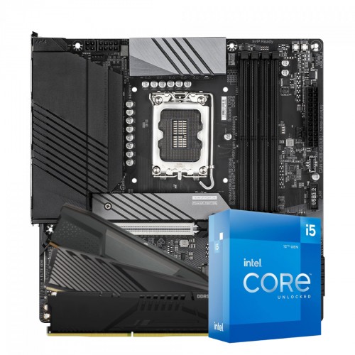 CPU Intel Core i5-12600KF Processador Intel Core I5 12600KF 12ª Gen LGA 1700 20mb DDR4/5 4.9
