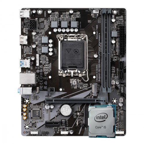 Kit Upgrade, Intel Core i5 14400F + Placa Mãe Chipset H610