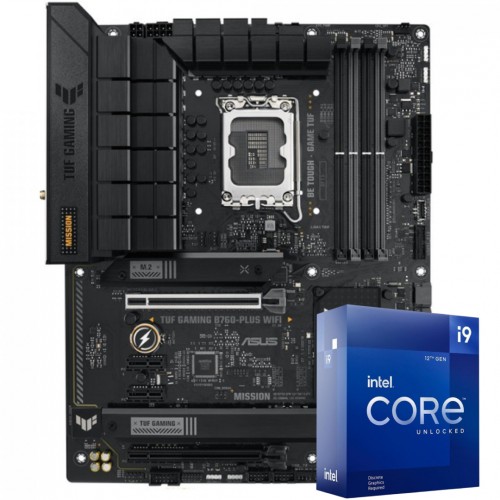 Kit Upgrade, Intel Core i9 12900KF, Placa Mãe Asus TUF Gaming B760
