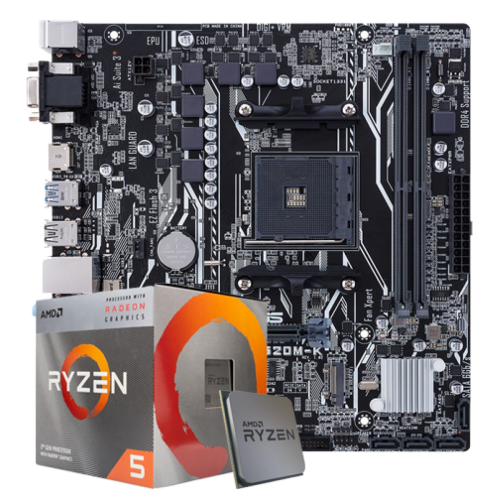 Asus Prime A320m K Ryzen 2600x Motherboard Kit Upgrade Placa Mãe