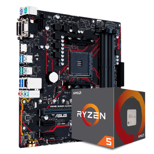 K o Aperte KaBuM セット 8GB×2メモリ + Pro4 B450 + 2600 5 Ryzen e Games e Tecnologia em evolua CPU