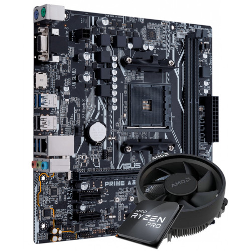 Kit Upgrade AMD Ryzen 3 2200G PRO + ASUS A320M-K