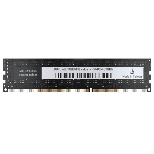 Memória Rise Mode Value 4GB 1600MHz DDR3 | Terabyte