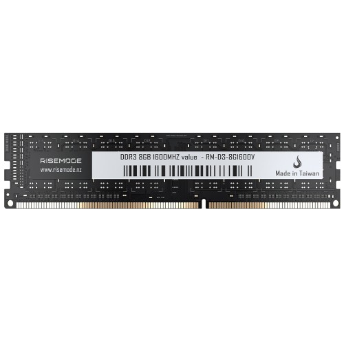 Memória Rise Mode Value 8GB 1600MHz DDR3 | Terabyte